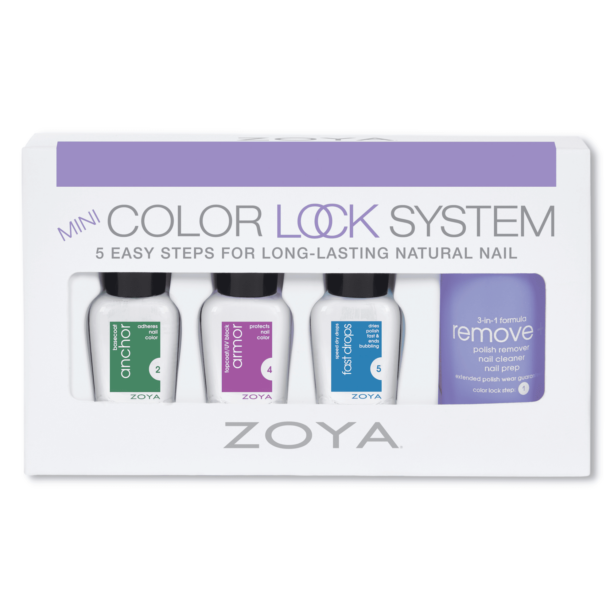 Zoya Mini Color Lock Kit
