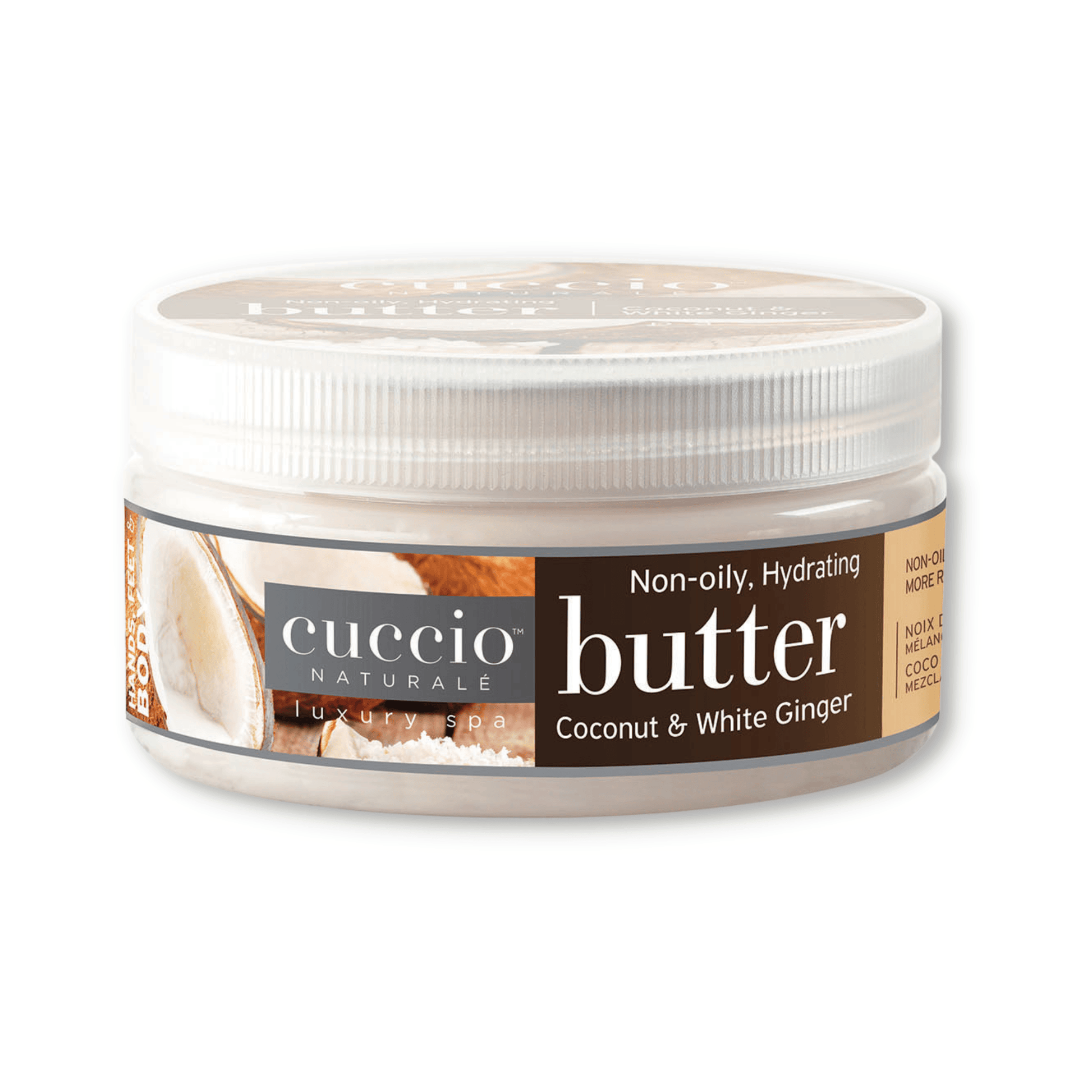 Cuccio Naturalé Hydrating Butter - Coconut & White Ginger 226gr