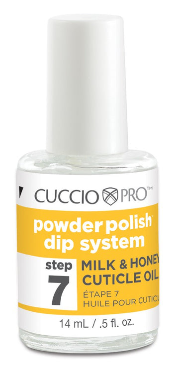 Cuccio Pro Powder Polish - Cuticle Oil Milk & Honey - Step 7