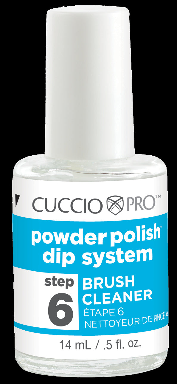 Cuccio Pro Powder Polish - Brush Cleaner - Step 6
