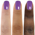 Zoya Tina nail polish bottle with vibrant pink color, showcasing the Zoya brand and sleek glass packaging.