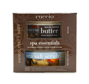 Cuccio Naturalé Spa Essentials Kit - Vanilla Bean & Sugar
