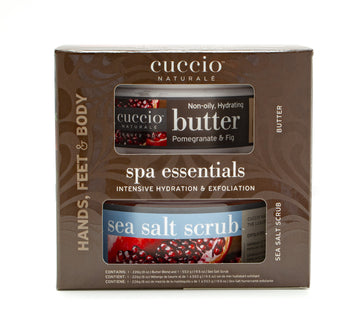 Cuccio Naturalé Spa Essentials Kit - Pomegranate & Fig