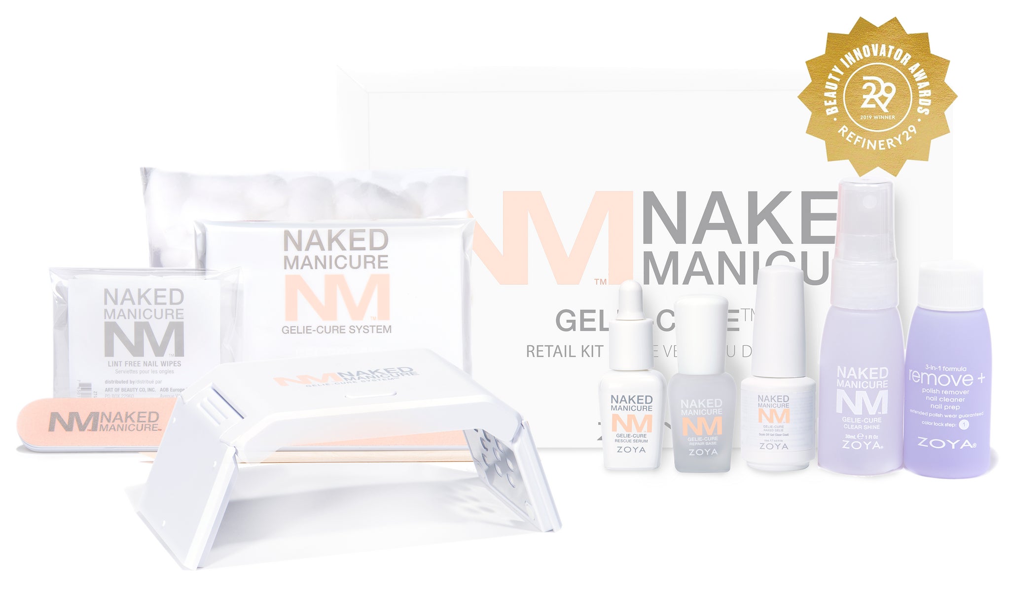 Zoya Naked Manicure Gelie Cure Retail Kit