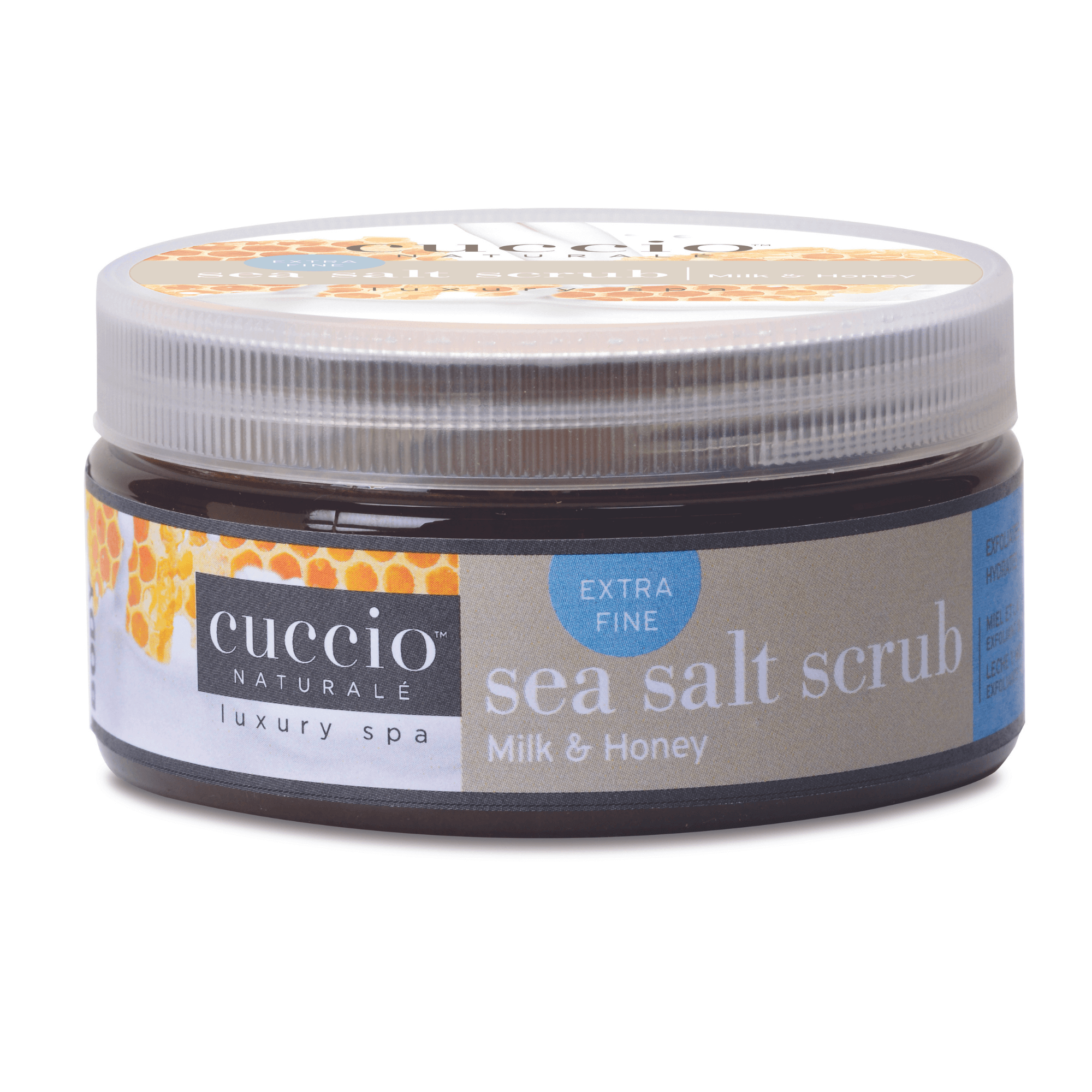 Cuccio Naturalé Sea Salt Scrub for Body, Hands & Feet - Milk & Honey