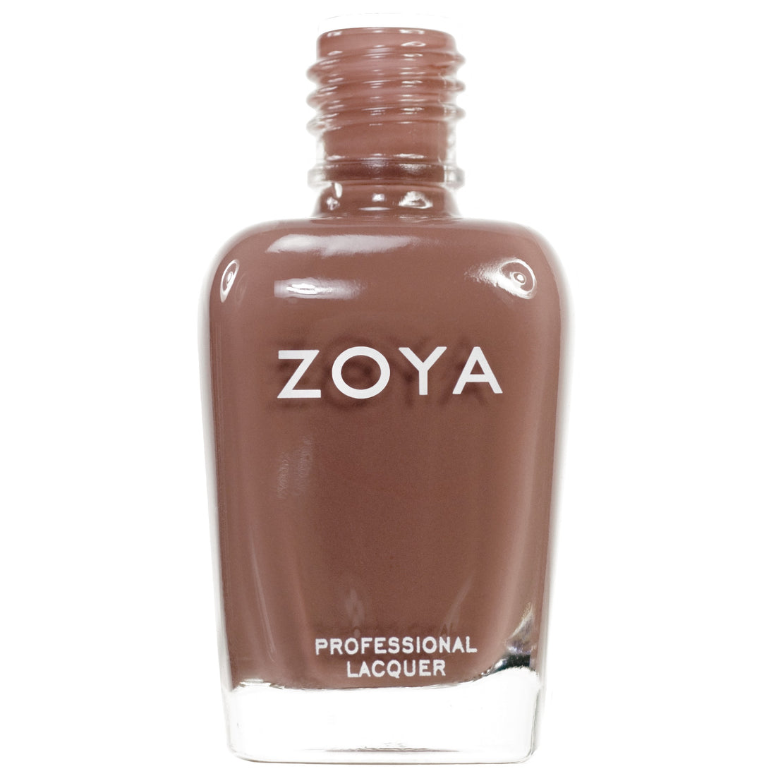 Zoya Dea nail polish bottle with bright, vibrant pink shade and sleek Zoya branding.