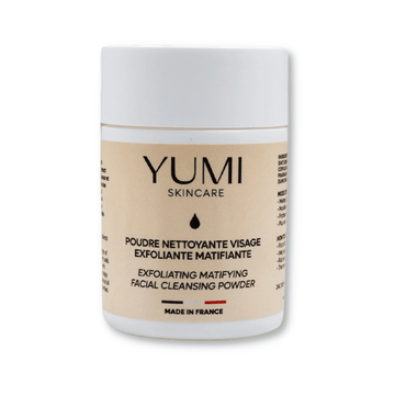 Yumi Skincare Exfoliating Matifying Facial Cleansing Powder