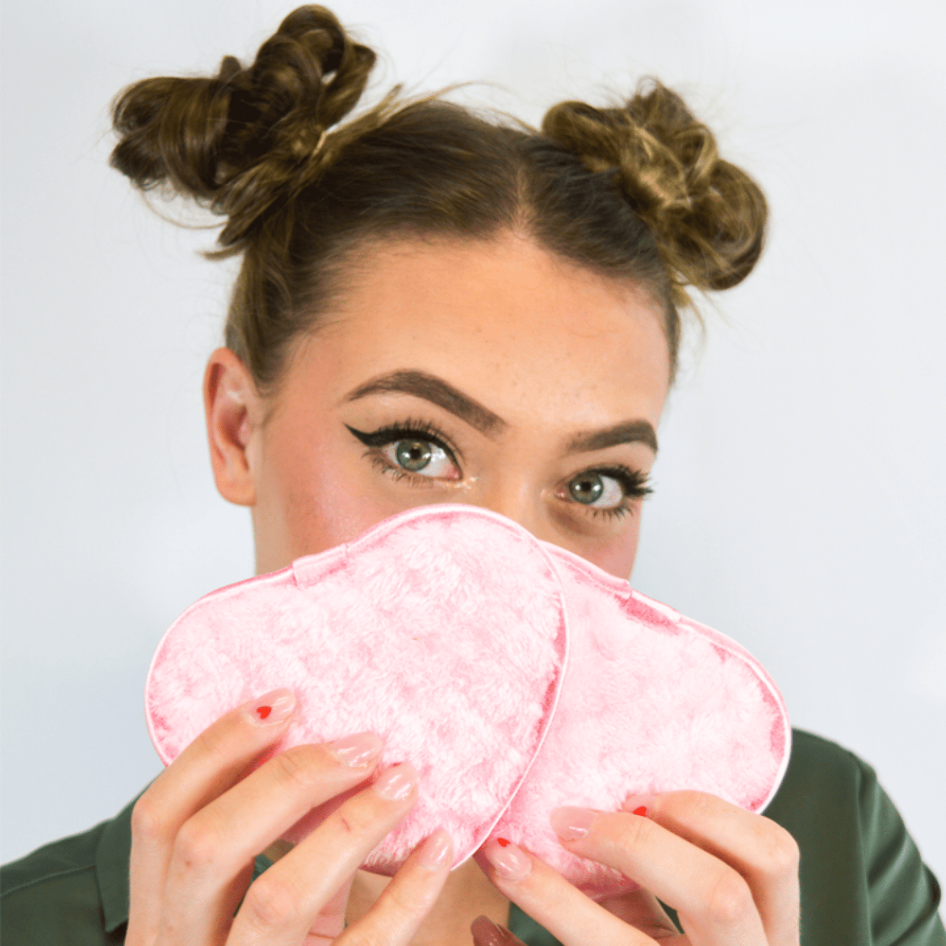 Yumi Beauty Pink Hearth Makeup Remover Sponges