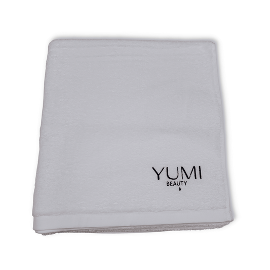 Yumi Beauty White Large Towel