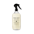 Bondi Wash Bench Spray for cleaning, showing a spray bottle with the Bondi Wash label on a clean bathroom bench.