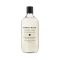 Bondi Wash laundry detergent bottle, 1500ml, natural plant-based fabric wash in a clear plastic container.