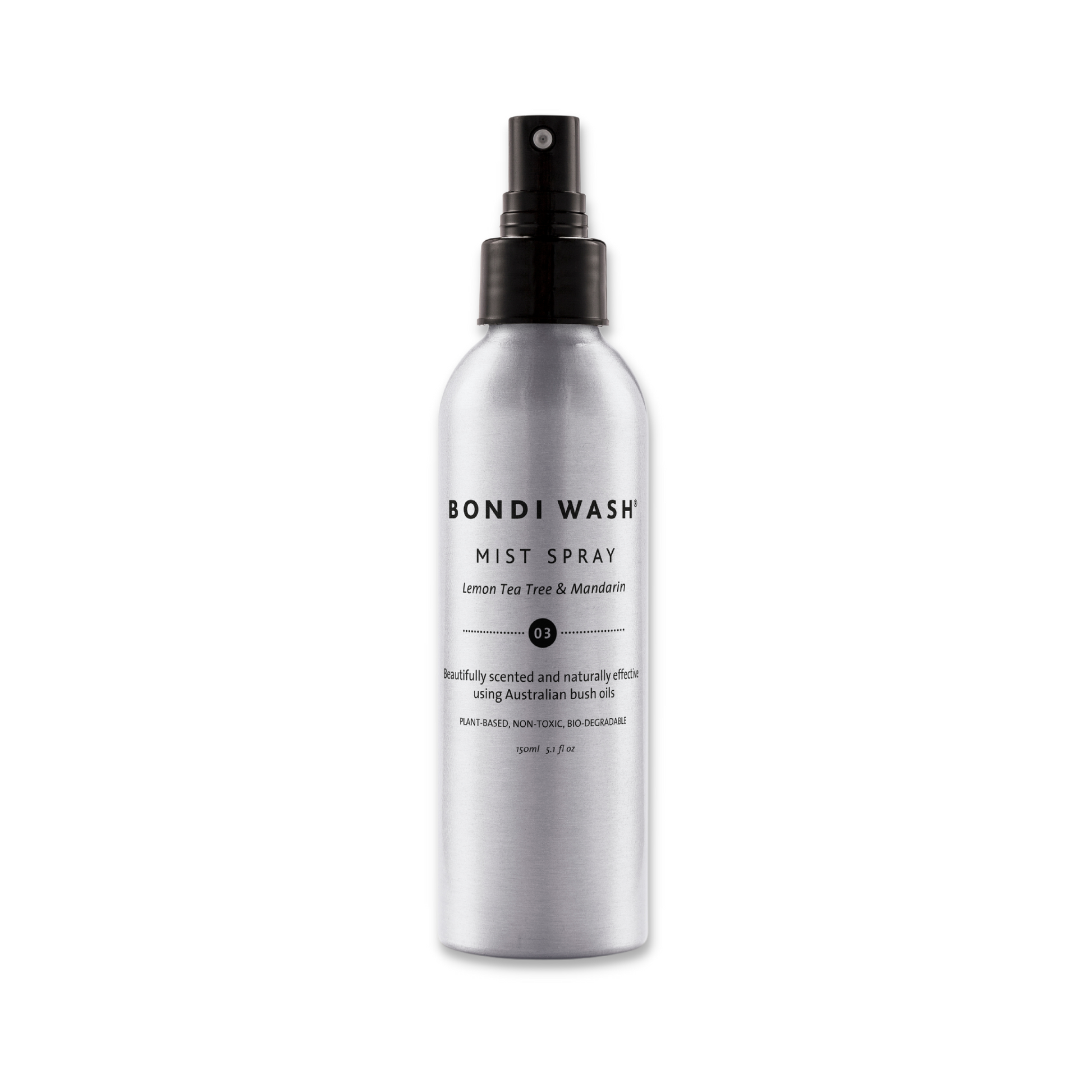 Bondi Wash Mist Spray in 150ml bottle, a home fragrance with a refreshing scent, perfect for adding a light aroma to living spaces.
