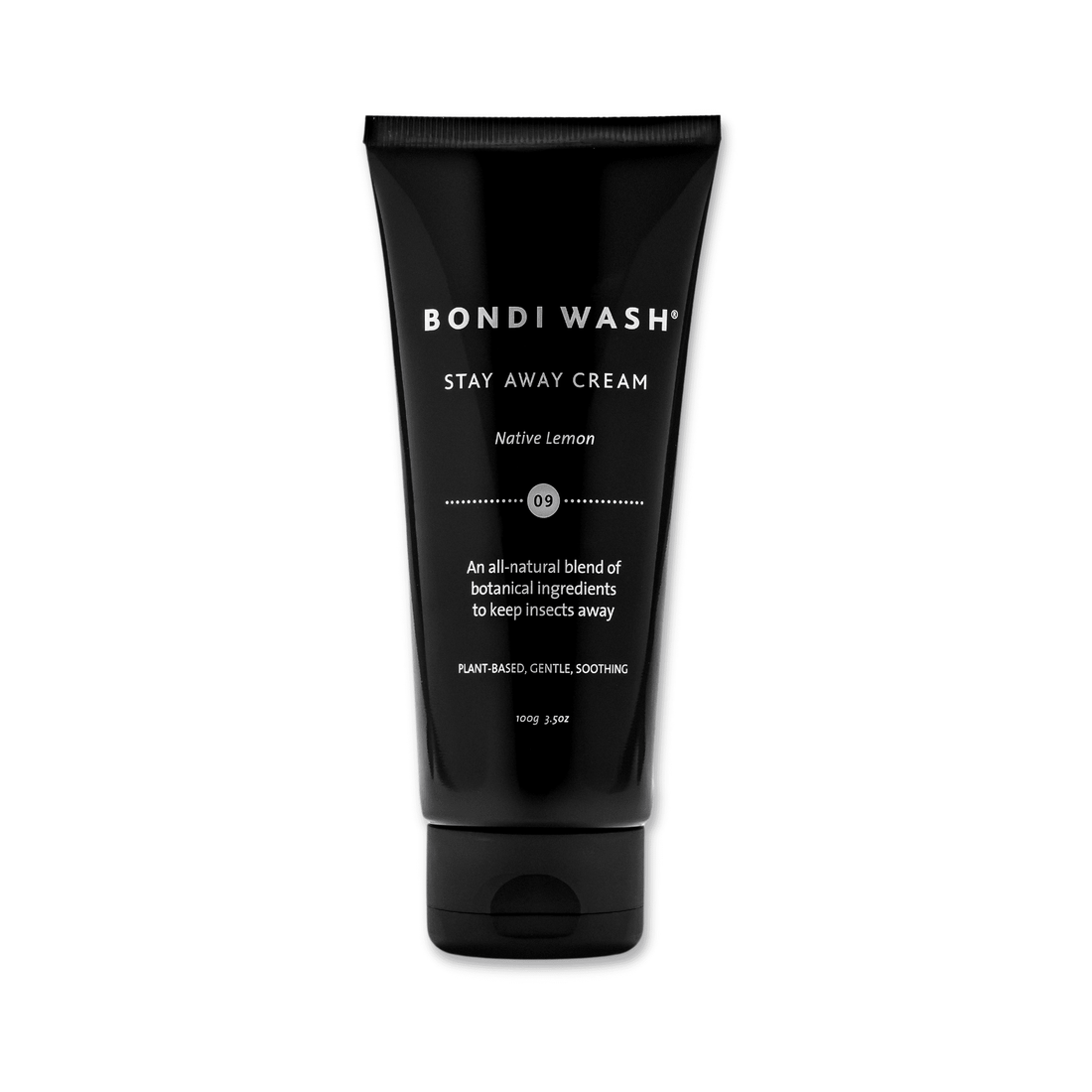 Bondi Wash Stay Away Cream insect repellent in a tube, natural formula, designed to keep away bugs and pests.