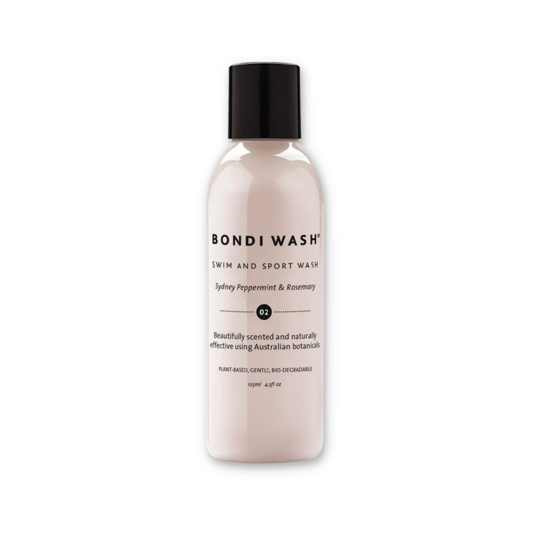 Bondi Wash Swim & Sport Wash detergent bottle, 125ml, natural cleaner for swimwear and sports gear by Bondi Wash
