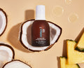 Coola Organic Sunless Tan Anti-Aging Face Serum self tanner in a sleek bottle, designed for a natural, bronzed glow and skin rejuvenation.