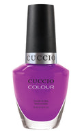 Cuccio Colour Agent of Love nail polish bottle with vibrant pink color and sleek packaging by Cuccio Colour.