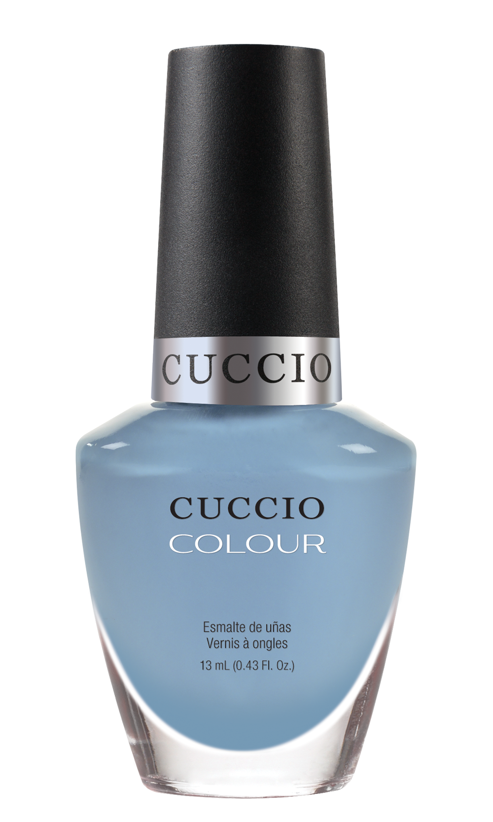 Cuccio Colour All Tide Up! nail polish bottle from Cuccio Colour collection, displaying vibrant nail polish color and branding.