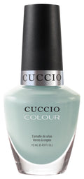 Cuccio Colour nail polish bottle from the Another Beautiful Day! collection, showcasing bright, vibrant color and sleek packaging.