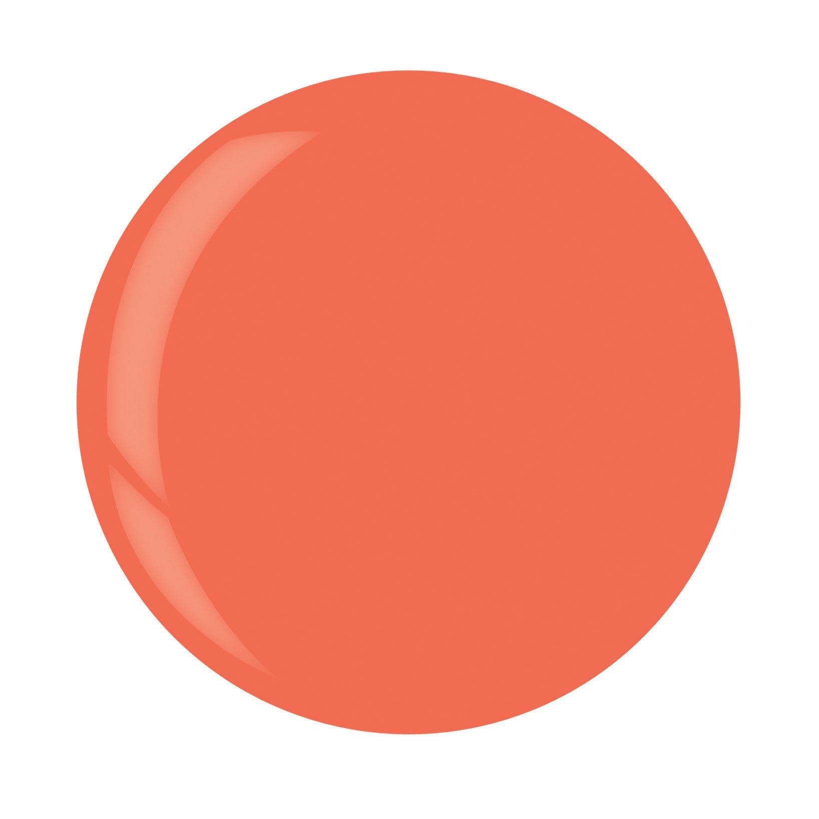 Cuccio Colour Be Fearless nail polish bottle showing vibrant coral shade, part of Cuccio Colour nail polish collection.