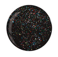 Cuccio Colour Big Bang Theory nail polish bottle showing vibrant purple and glittery finish, part of Cuccio Colour nail polish collection.