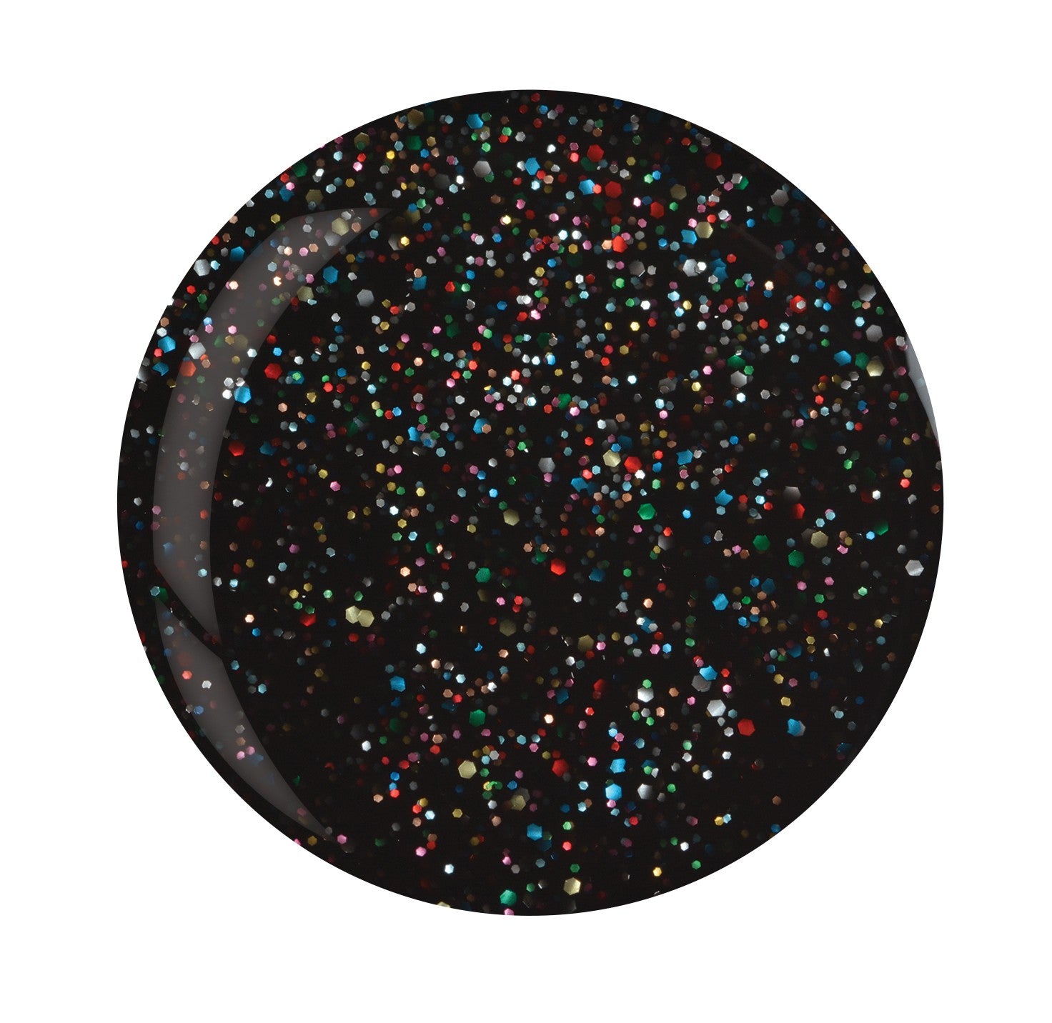 Cuccio Colour Big Bang Theory nail polish bottle showing vibrant purple and glittery finish, part of Cuccio Colour nail polish collection.