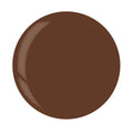 Cuccio Colour Caramel Kisses nail polish bottle from Cuccio Colour collection with caramel-colored polish and brush visible.