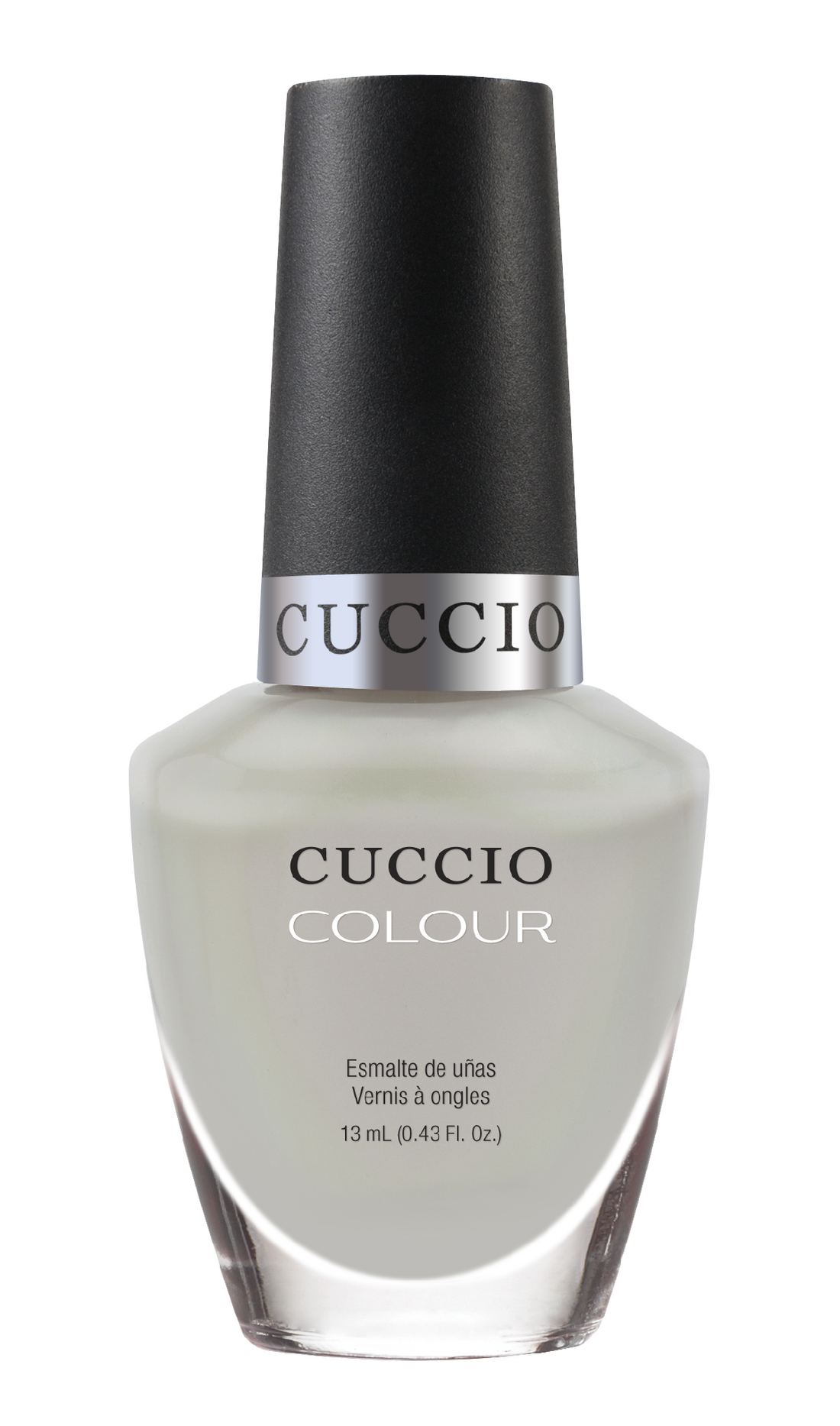 Cuccio Colour Fair Game nail polish bottle from the Cuccio Colour nail polishes collection, featuring a sleek design.