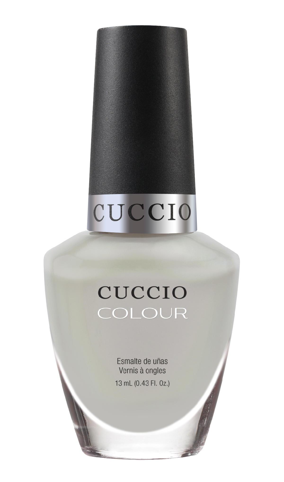 Cuccio Colour Fair Game nail polish bottle from the Cuccio Colour nail polishes collection, featuring a sleek design.