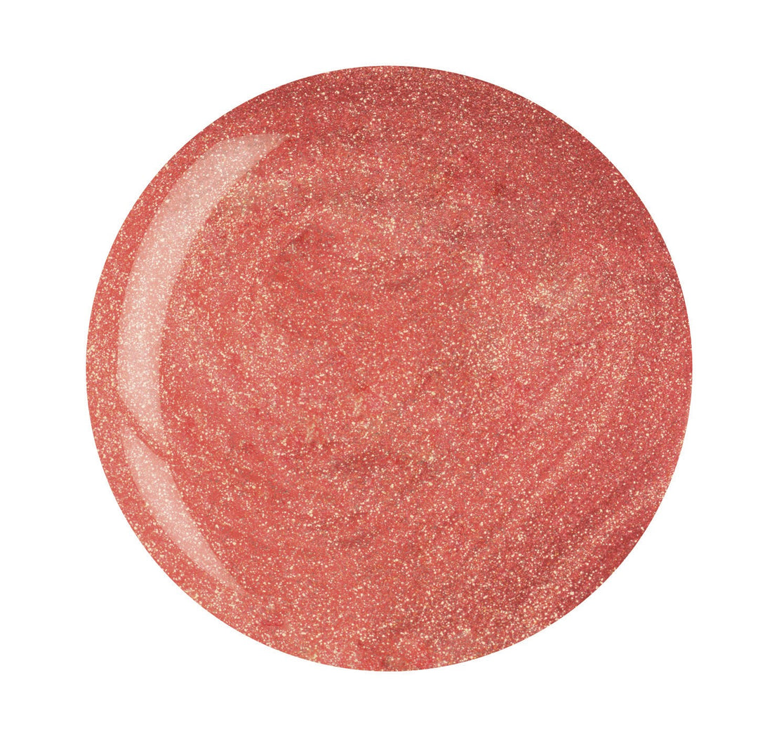 Cuccio Colour Giselle's Beauty nail polish bottle with vibrant pink shade, showcasing the Cuccio Colour branding.