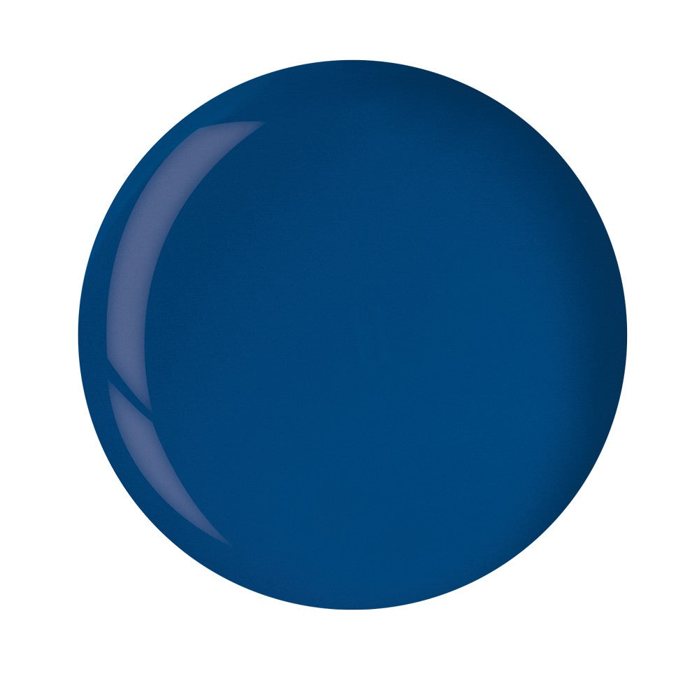 Cuccio Colour Got The Navy Blues nail polish bottle showing deep navy blue color and label design.