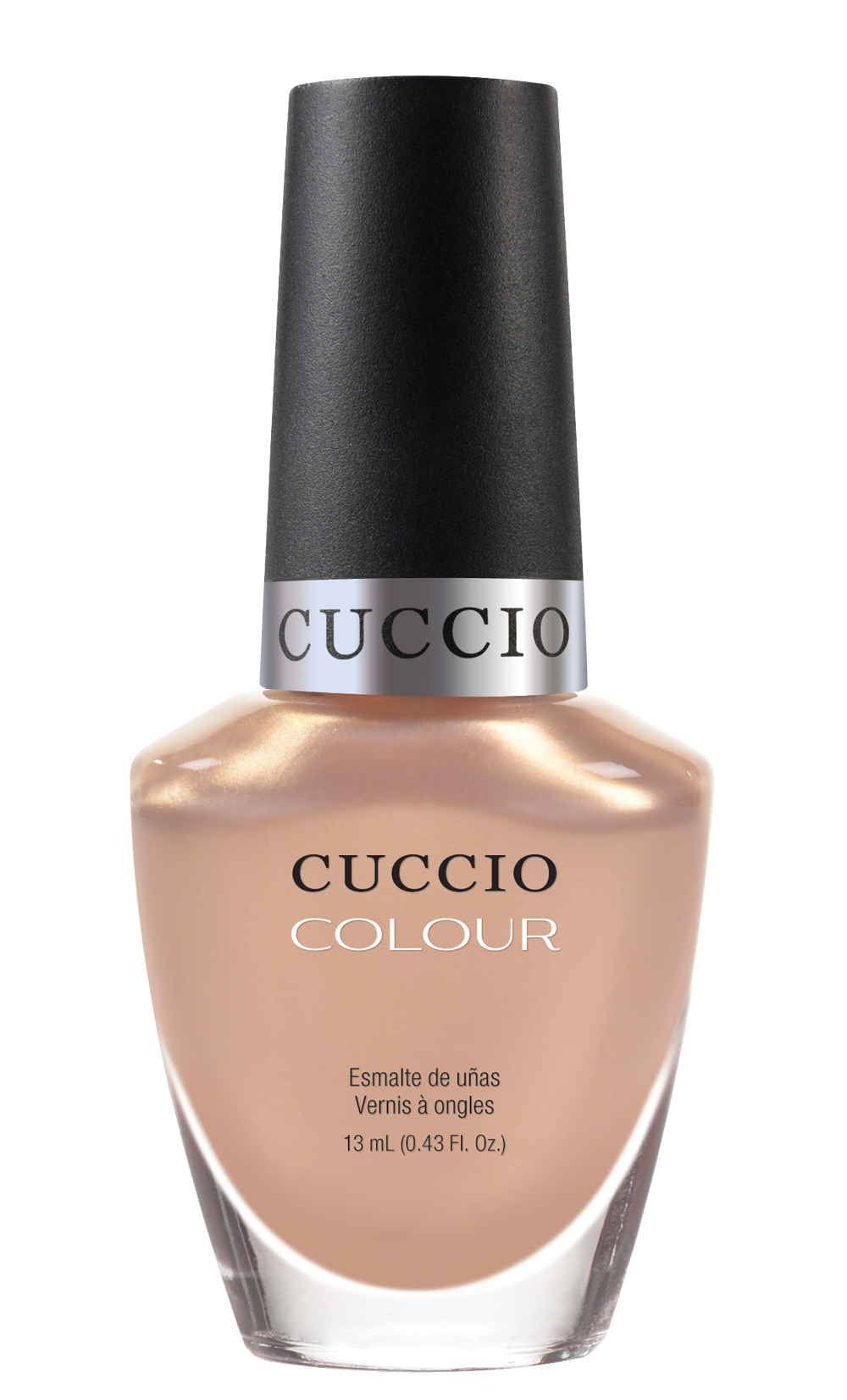 Cuccio Colour I Want Moor nail polish bottle from Cuccio Colour with a deep, glossy mauve shade on a white background.