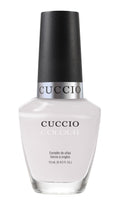 Cuccio Colour Cuccio Colour Mystery Nail Polish in Milan, vibrant purple shade, smooth glossy finish, in a sleek bottle.