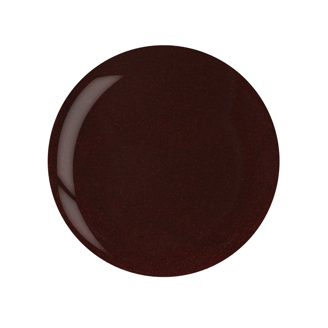 Cuccio Colour Beijing Night Glow nail polish bottle with black cap and vibrant, shimmering dark purple shade.