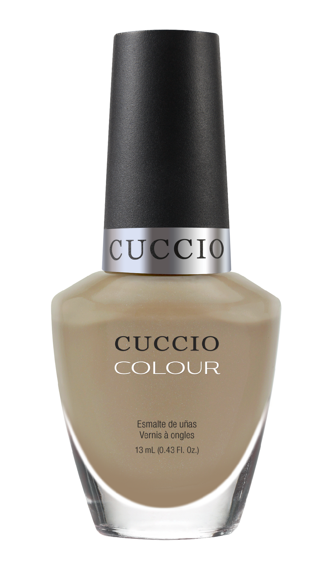 Cuccio Colour Oh Naturale nail polish bottle from Cuccio Colour, featuring a sleek design and natural nail color shade.