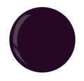 Cuccio Colour Quilty As Charged nail polish bottle from Cuccio Colour, showcasing vibrant purple shade with a sleek design.