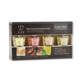 Cuccio Naturalé Mini Cuticle Revitalizing Oil box with cuticle oil and cream for nourishing nail care and healthy cuticles.