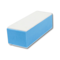 Cuccio Pro 2 Way Shiner Block nail buffer with dual sides for polishing and shining nails, made of durable materials.