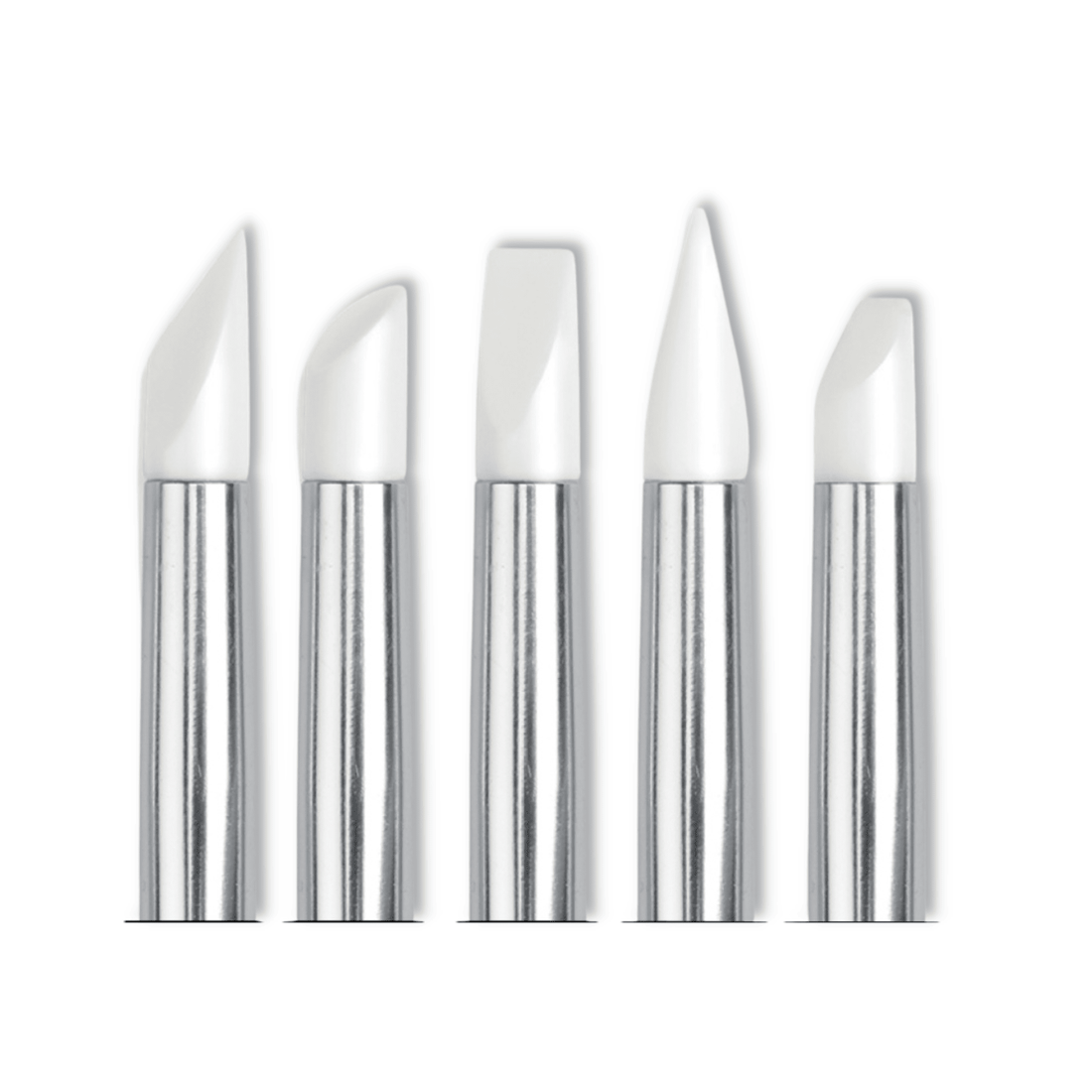 Cuccio Pro SILICONE TIP NON-BRISTLED BRUSH SET