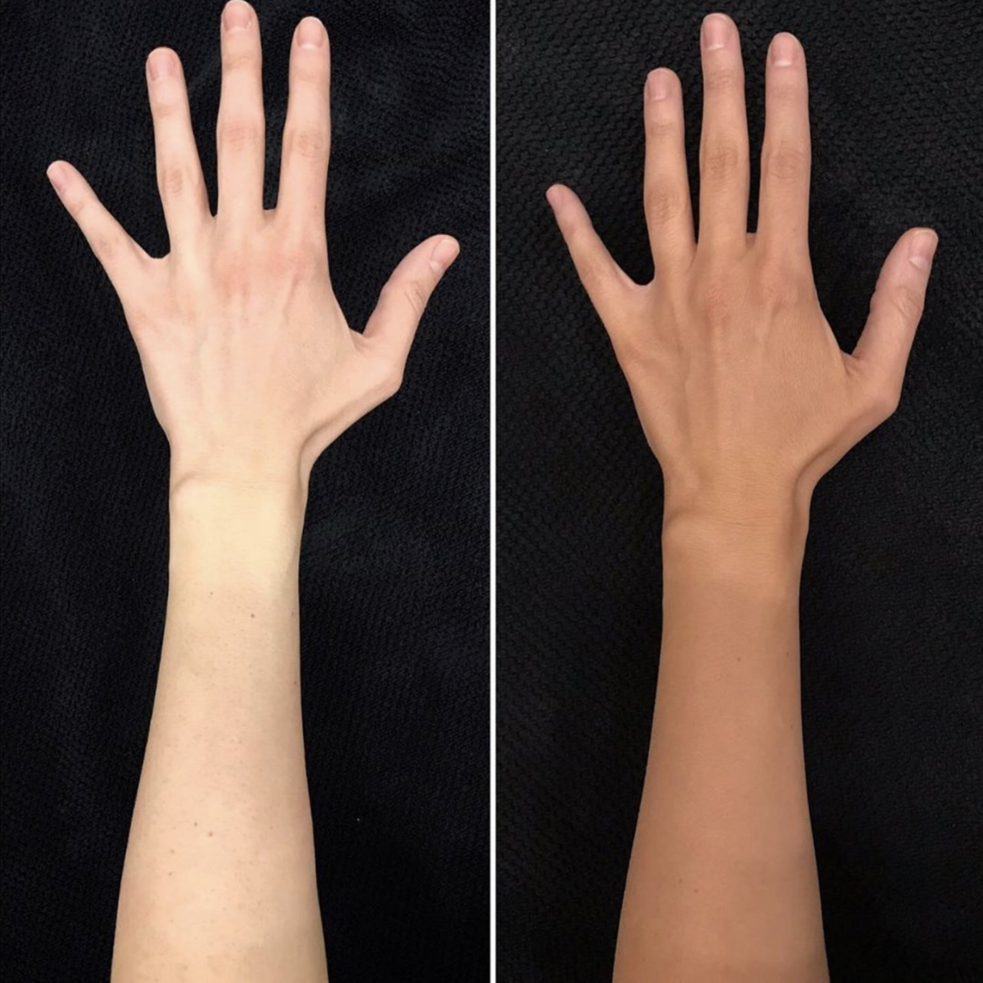Eco by Sonya Driver Cacao Tanning Mousse in a pump bottle, self-tanner for a natural bronze glow.