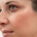 Eco by Sonya Driver cream blush in soft pink, showcasing smooth, blendable makeup with a natural finish.
