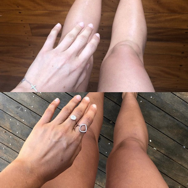 Eco by Sonya Driver Invisible Tan self tanner bottle with a smooth, natural-looking tan finish and minimalist packaging.