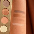 Eco by Sonya Driver makeup set featuring a signature palette with eyeshadows, blush, and highlighters in a sleek compact.
