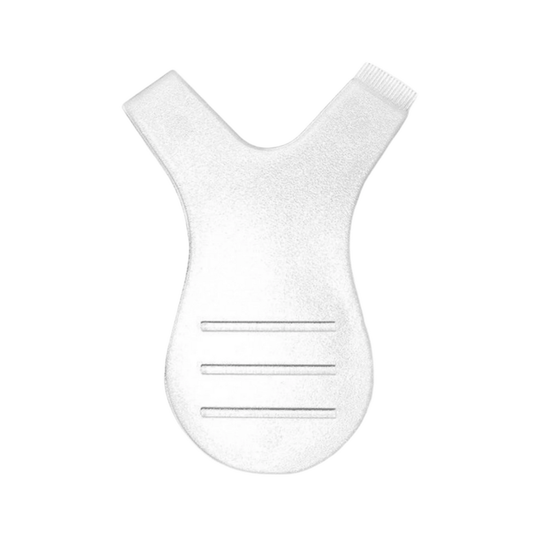 Transparent AlemaProShop Eyelashes Lift Y Comb for lash lifting and shaping, showing the Y-shaped applicator tool.