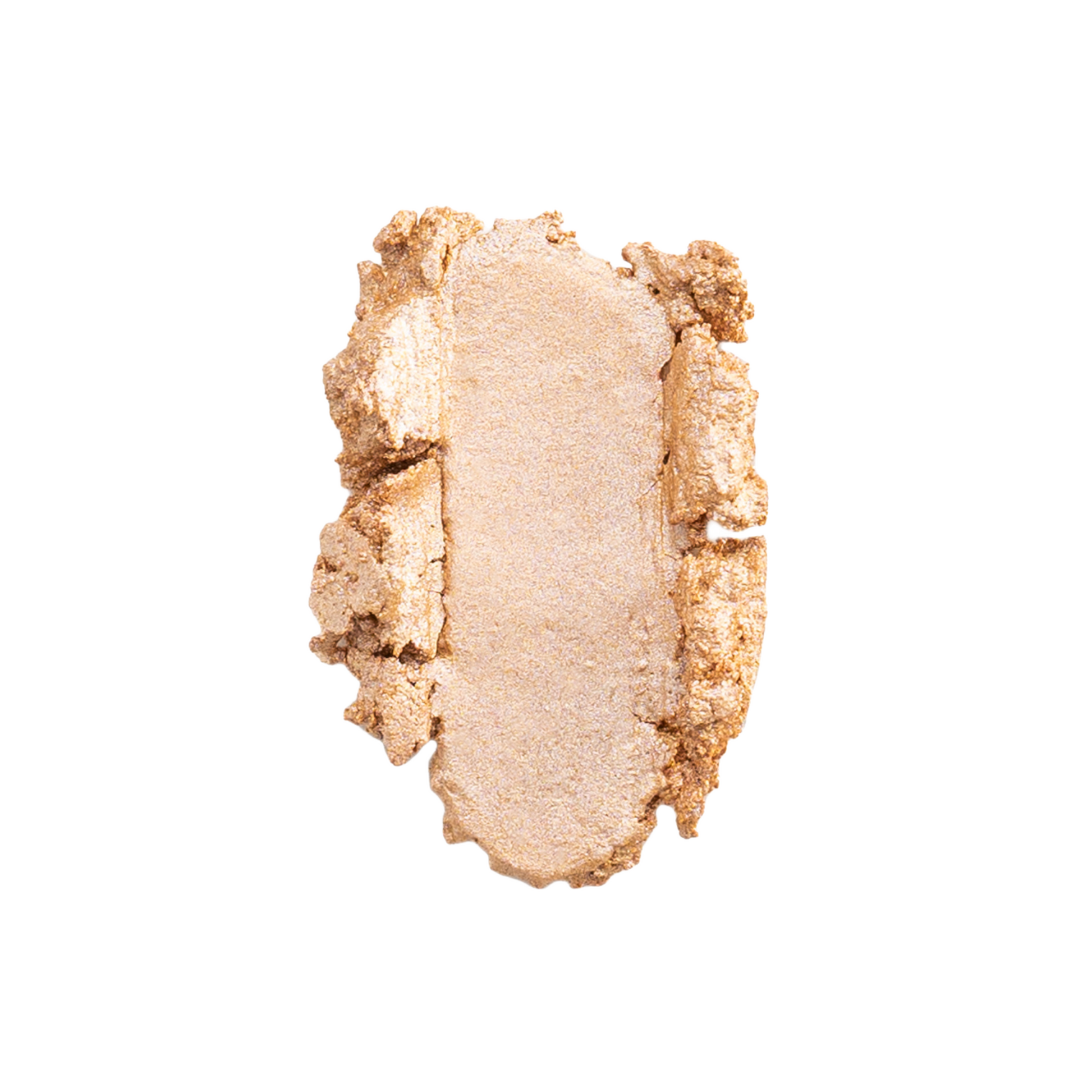 Gokos EyeColor makeup in Golden Glow shade featuring vibrant, shimmering eye shadow on a neutral background.