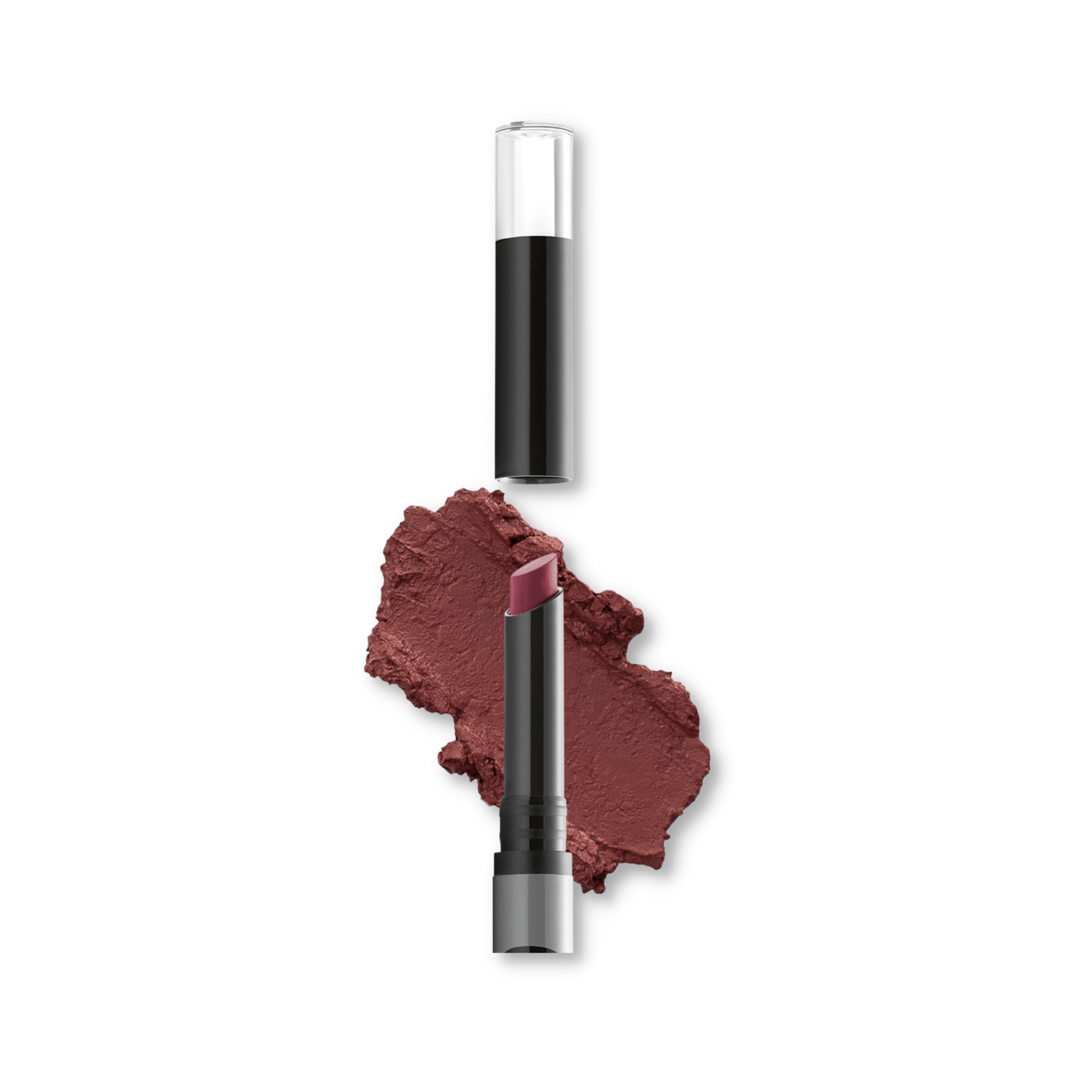Gokos LipColor makeup product in a sleek tube with a vibrant pink lipstick visible, showcasing bold, smooth lip color.