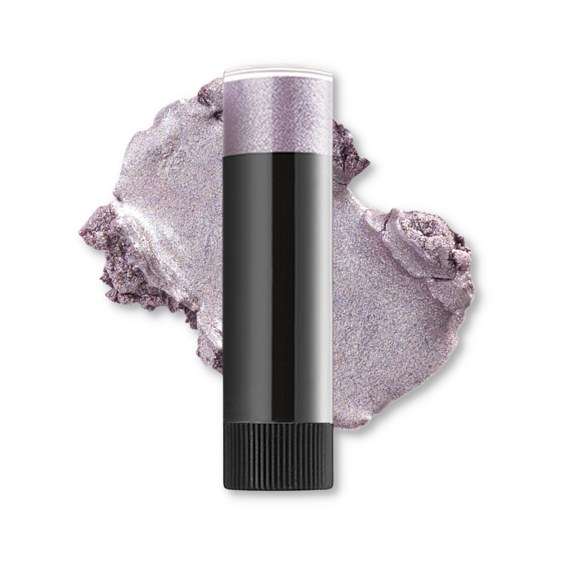 Gokos Refill Eyecolor in Cosmic Lilac, vibrant purple makeup eyeshadow in a compact container with a smooth texture.