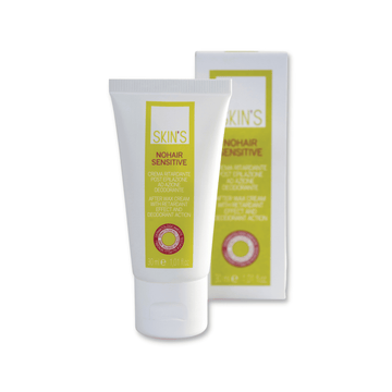 SKIN'S NoHair Sensitive epilation product for gentle, effective waxing and hair removal in a natural setting.