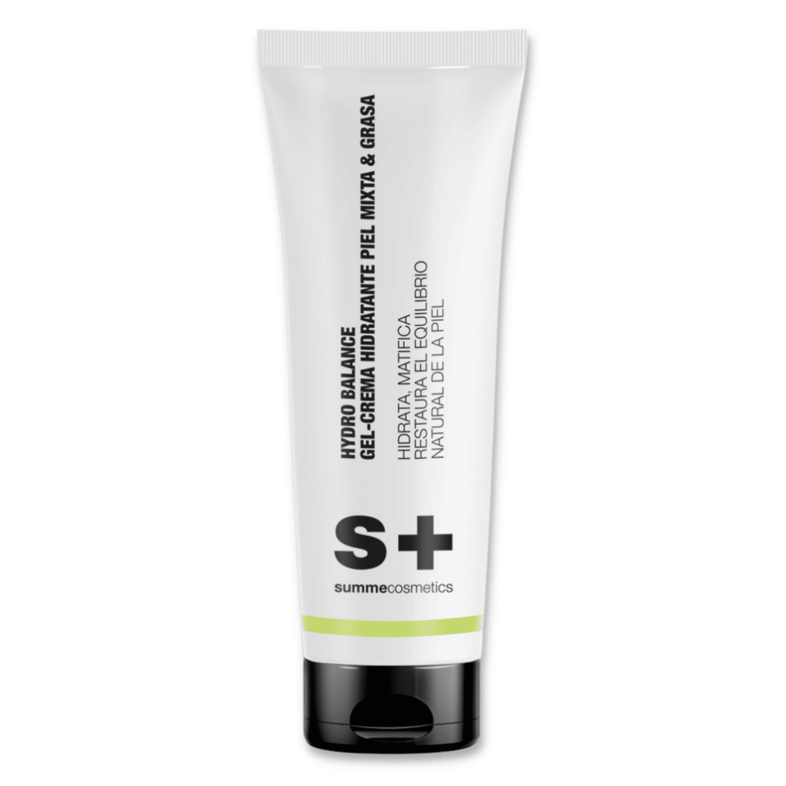 SummeCosmetics Balance Hydro skin care product in a sleek bottle, designed to hydrate and soothe the skin.