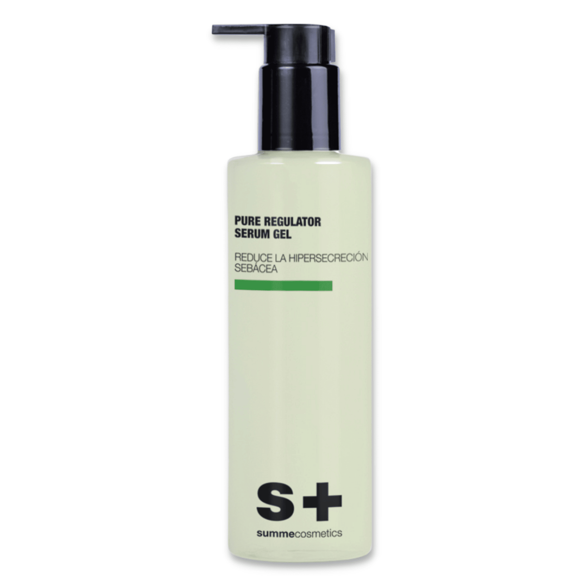 SummeCosmetics Balance Pure Regulator Serum Gel for facial cleansing, with a clear tube and gel texture visible in the image.