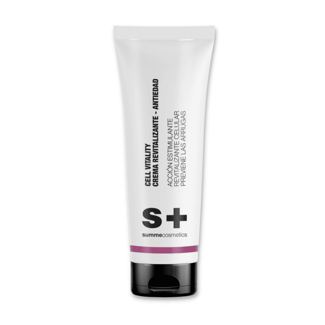 SummeCosmetics Cell Vitality skincare product with sleek packaging, featuring the SummeCosmetics brand name and vibrant design.